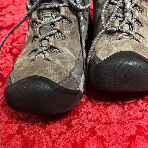 Keen Targhee III Brown and Gray Waterproof Outdoor Hiking Shoes Size 8 - Picture 7 of 11